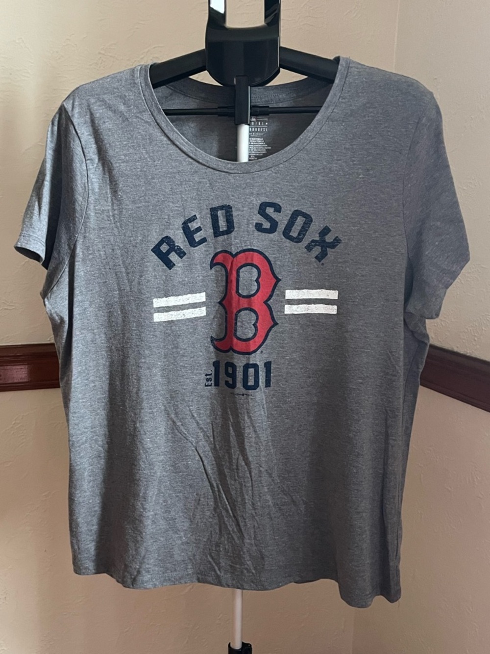5th & Ocean MLB Red Sox Gray Tee